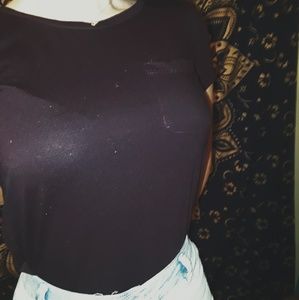 ❣H&M maroon tee❣